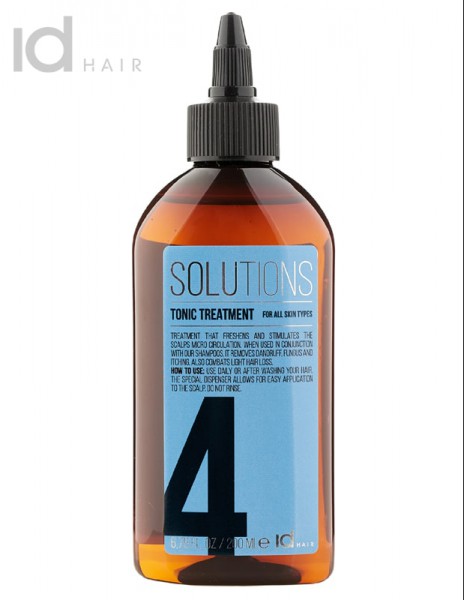 IdHair Solutions Nr. 4 Tonic Treatment for All Skin Types